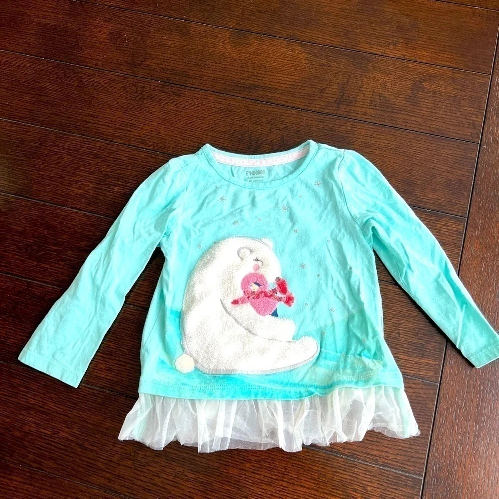 Gymboree Size 18-24 Months Sweater with Attached TuTu